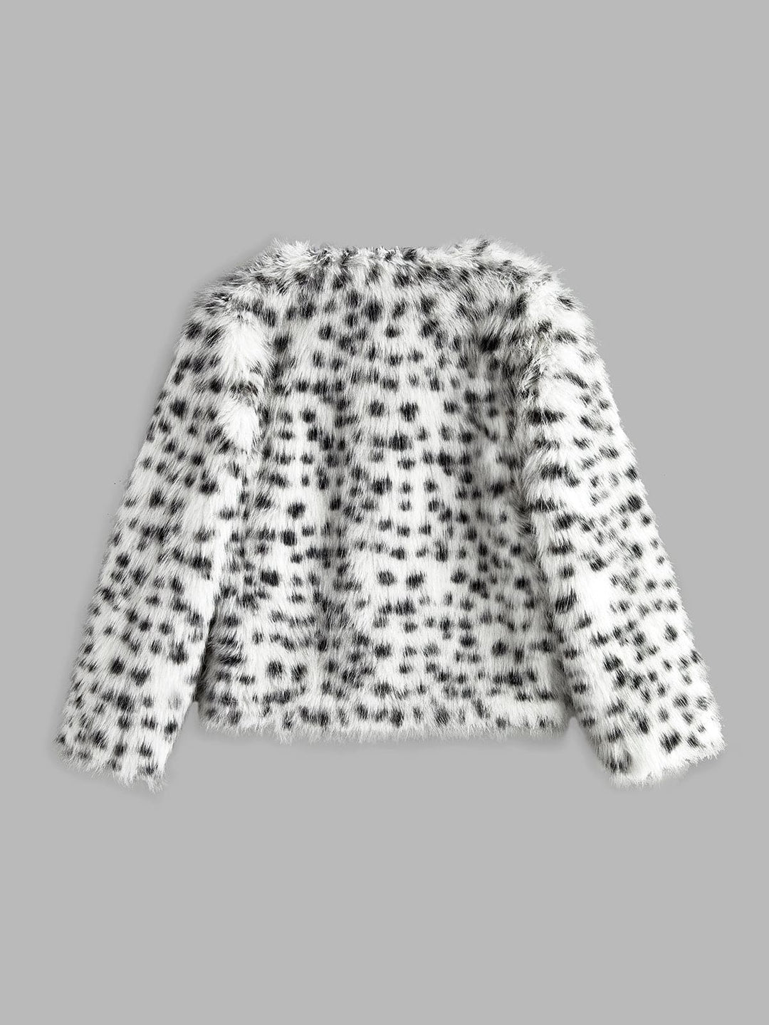 EB | Kunstfelljacke mit Leopardenmuster Trendig & Kuschelig