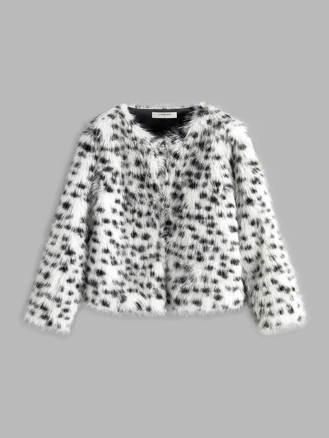 EB | Kunstfelljacke mit Leopardenmuster Trendig & Kuschelig