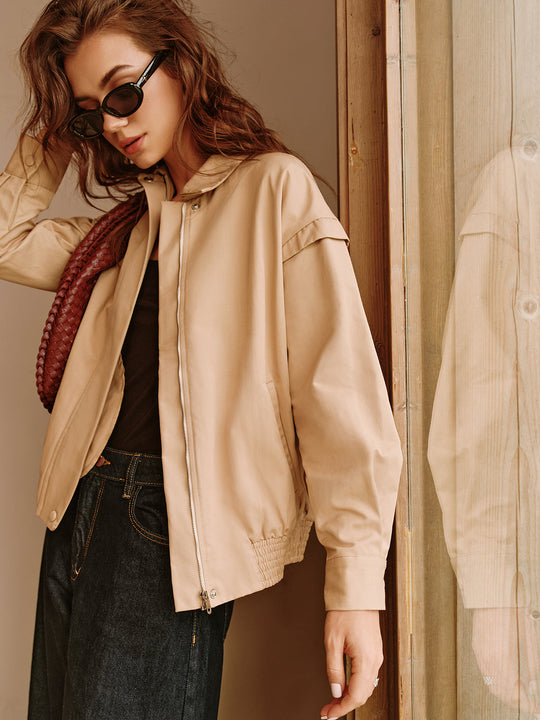 EB | Reißverschluss Polo Jacke