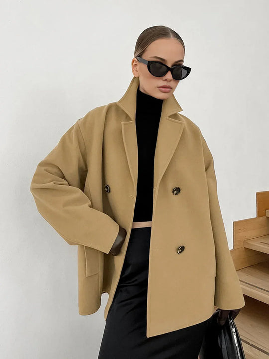EB | Warmer Taupe Jacke