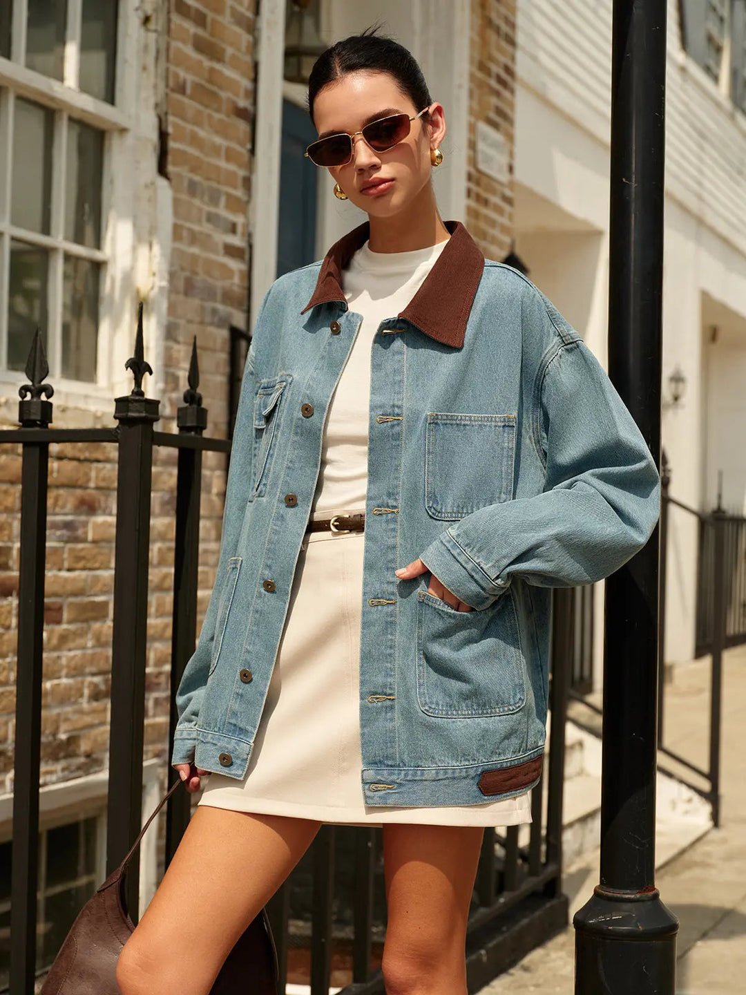 EB | Kontrast Jeansjacke