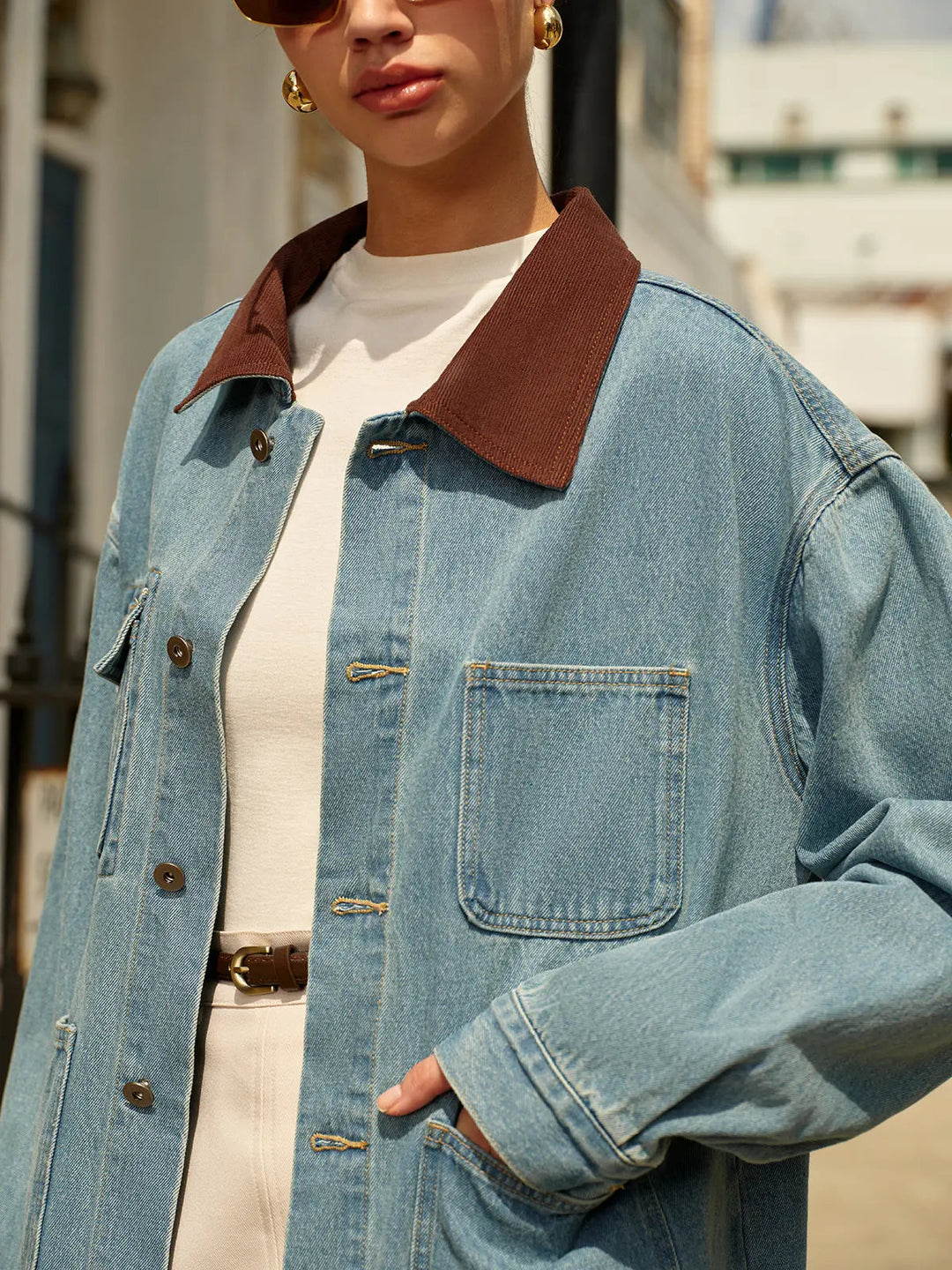 EB | Kontrast Jeansjacke