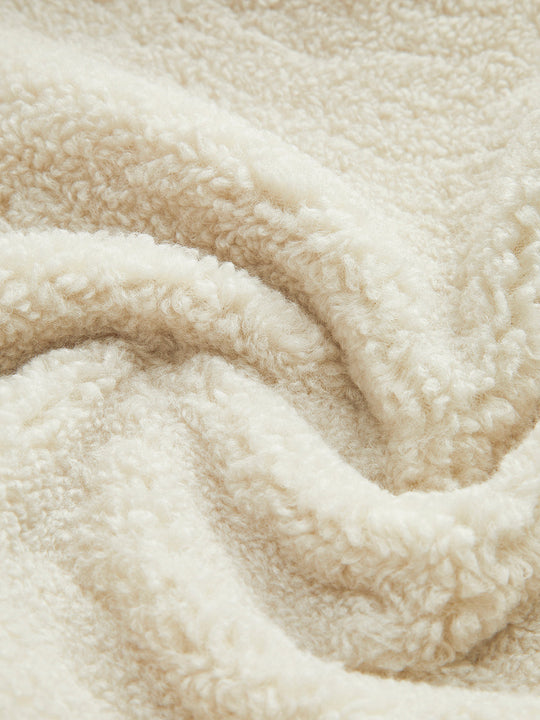 EB | Bequemer Damen Teddy Mantel