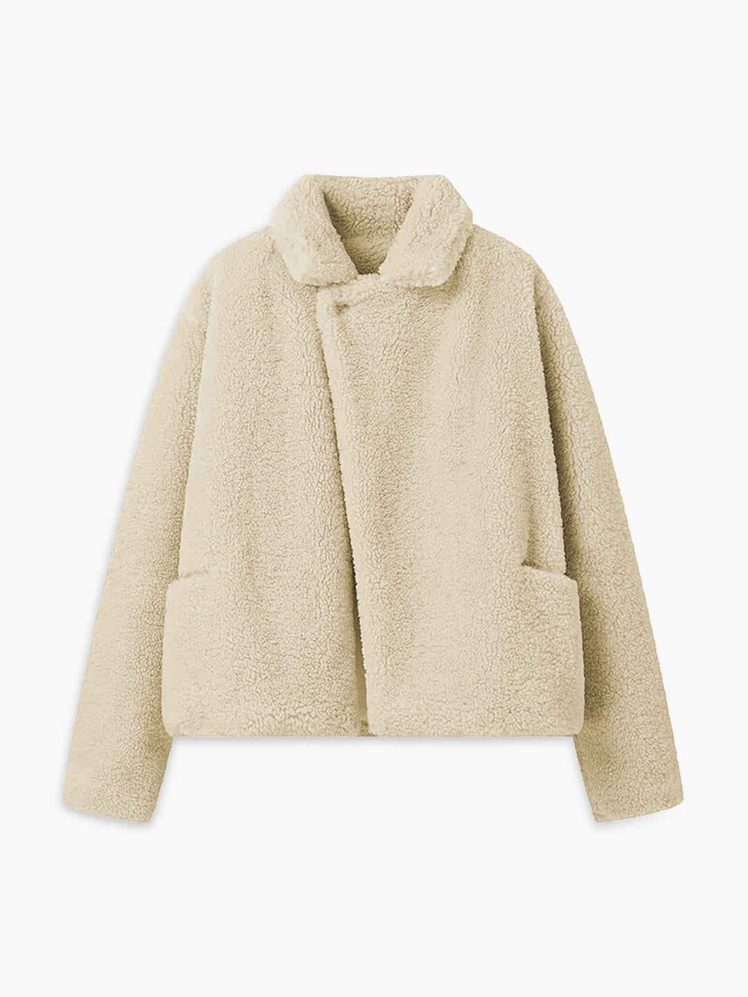 EB | Bequemer Damen Teddy Mantel