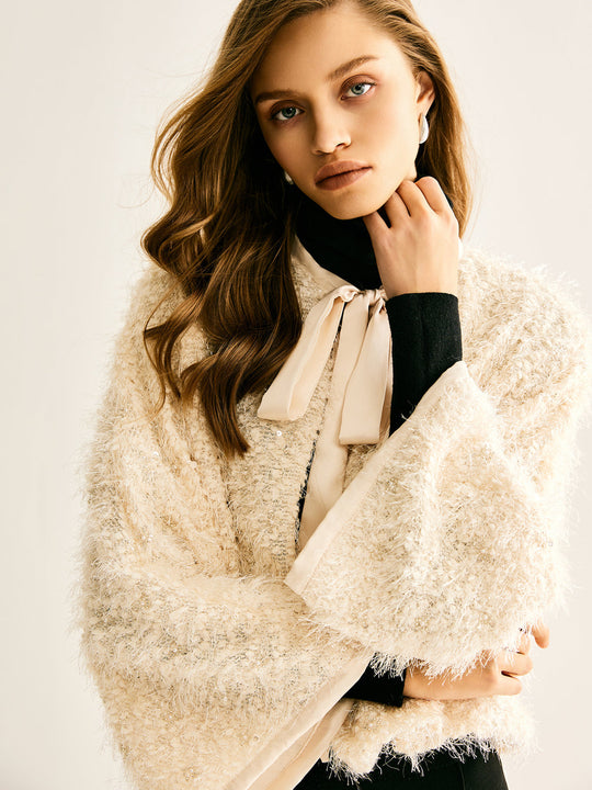 EB | Hals Fuzzy Jacke