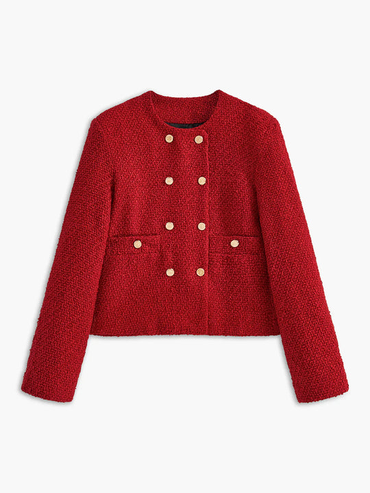 EB | Button Tweed Jacke