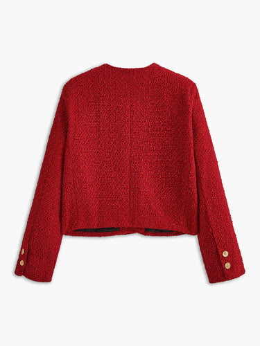 EB | Button Tweed Jacke