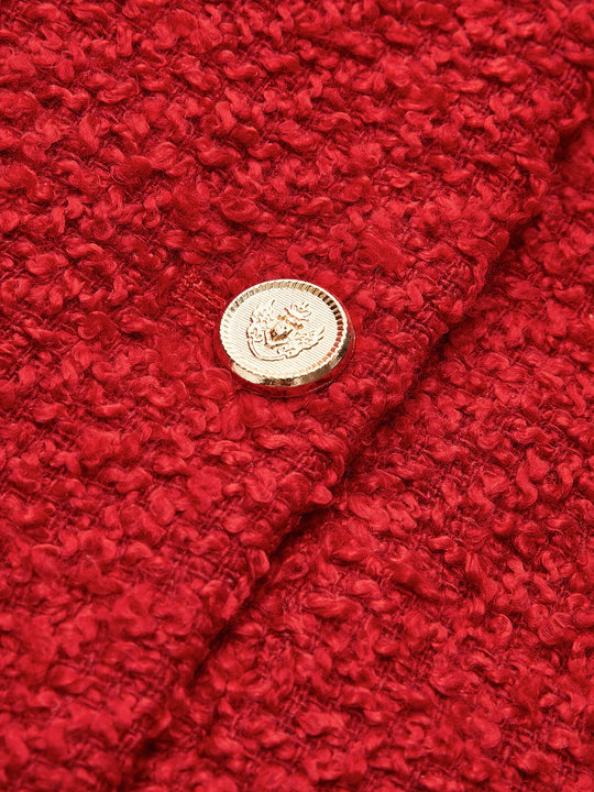 EB | Button Tweed Jacke