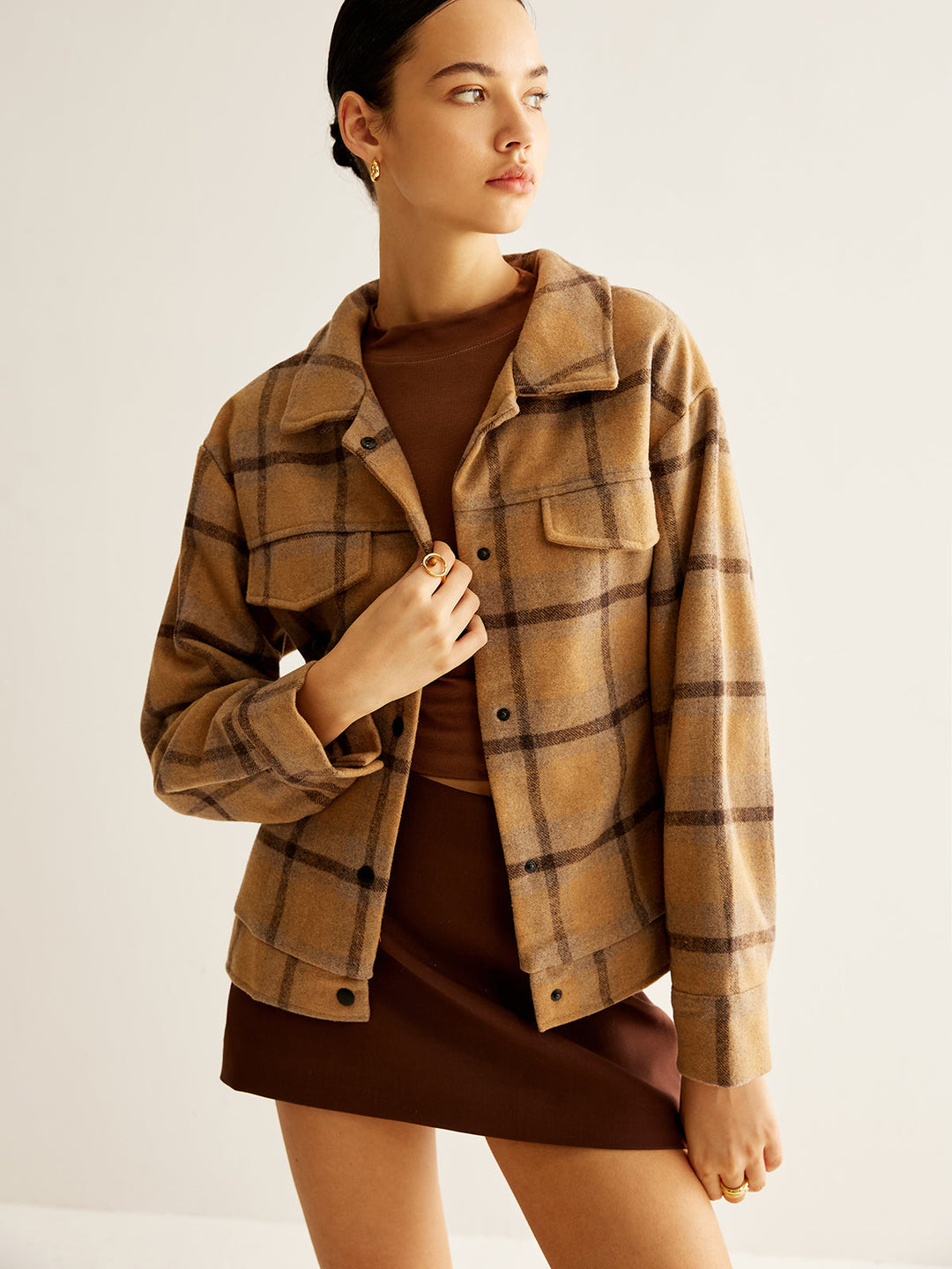 EB | Gemusterte Jacke