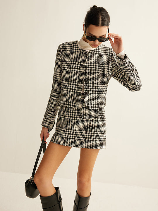 EB | Gemusterte Jacke