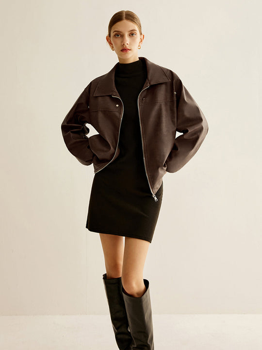 EB | Shift PU-Lederjacke