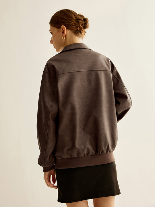 EB | Shift PU-Lederjacke