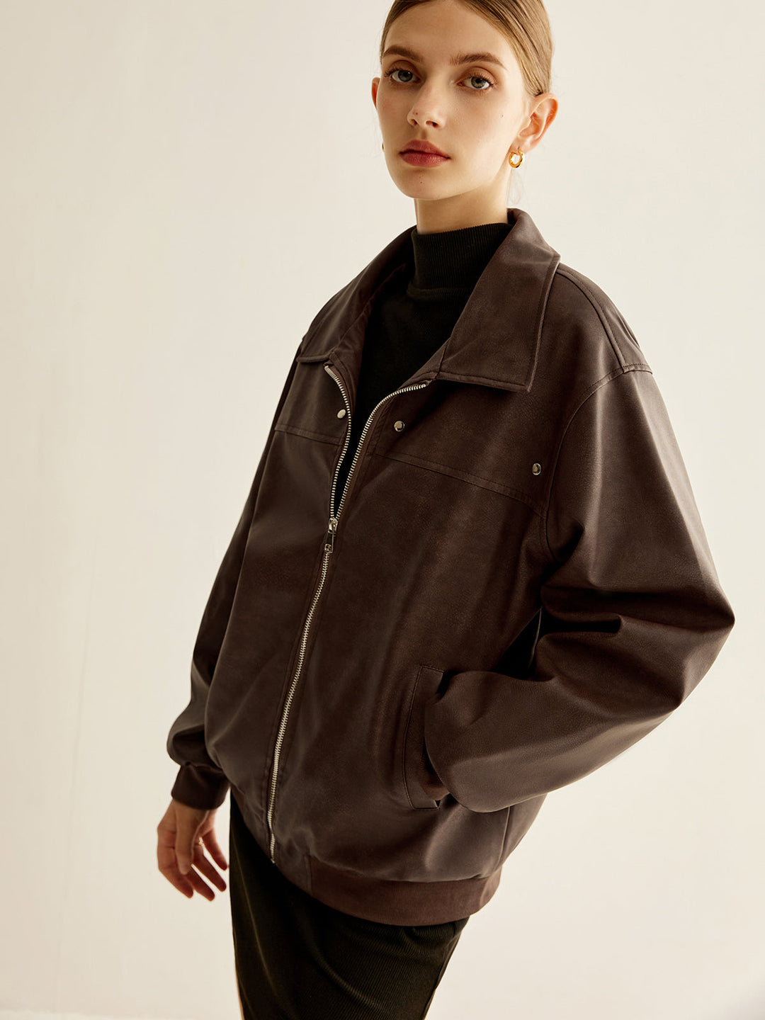 EB | Shift PU-Lederjacke