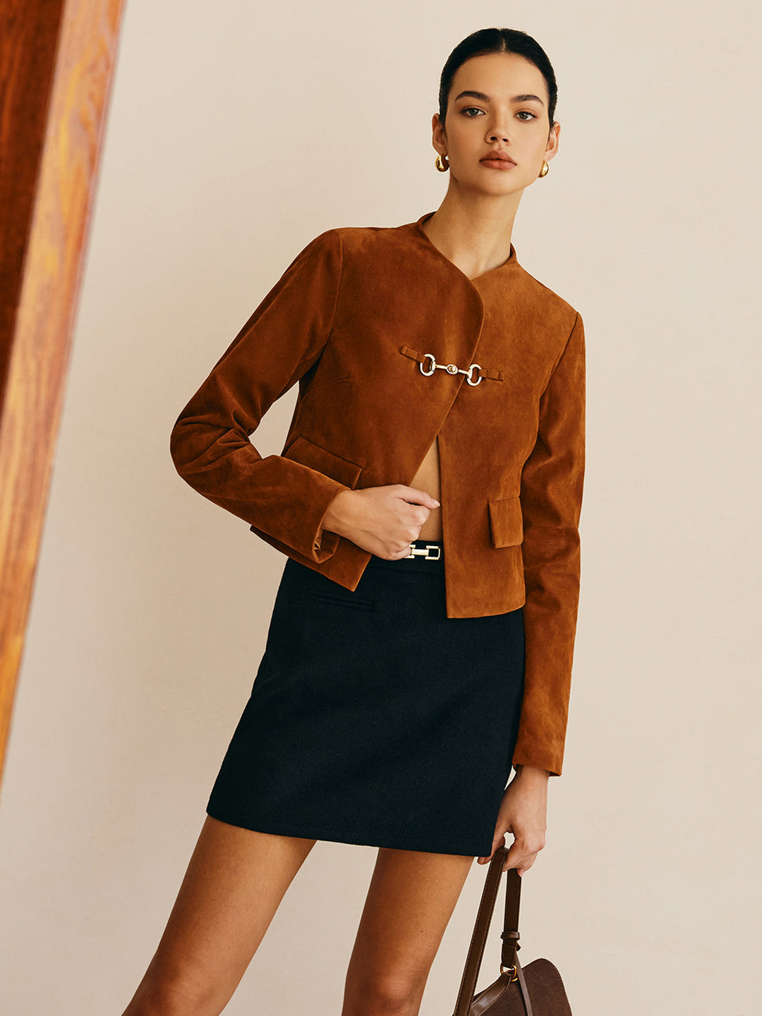 EB | Detail Suede Jacke