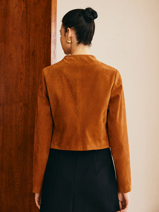 EB | Detail Suede Jacke