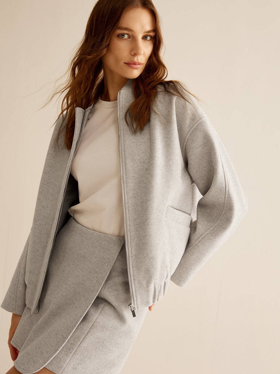 EB | Taschen Reißverschluss Warme Jacke