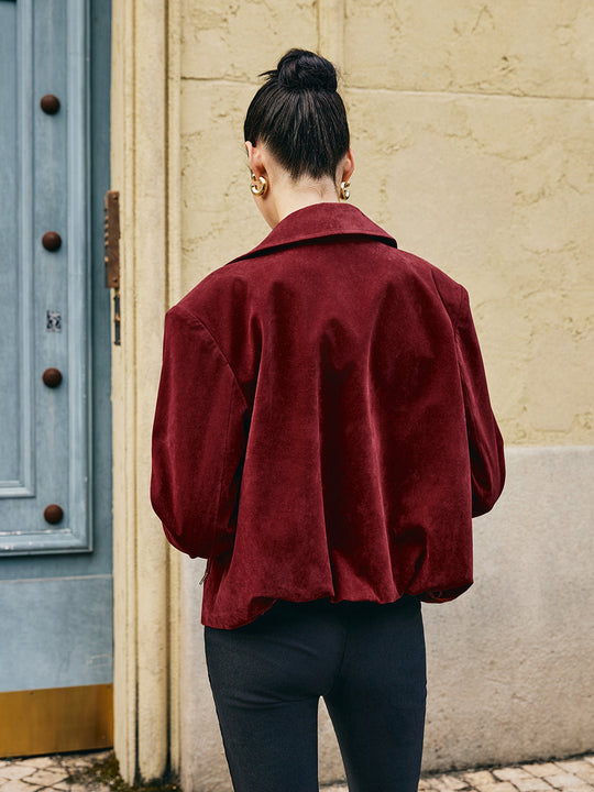 EB | Taschen Revers Wildlederjacke