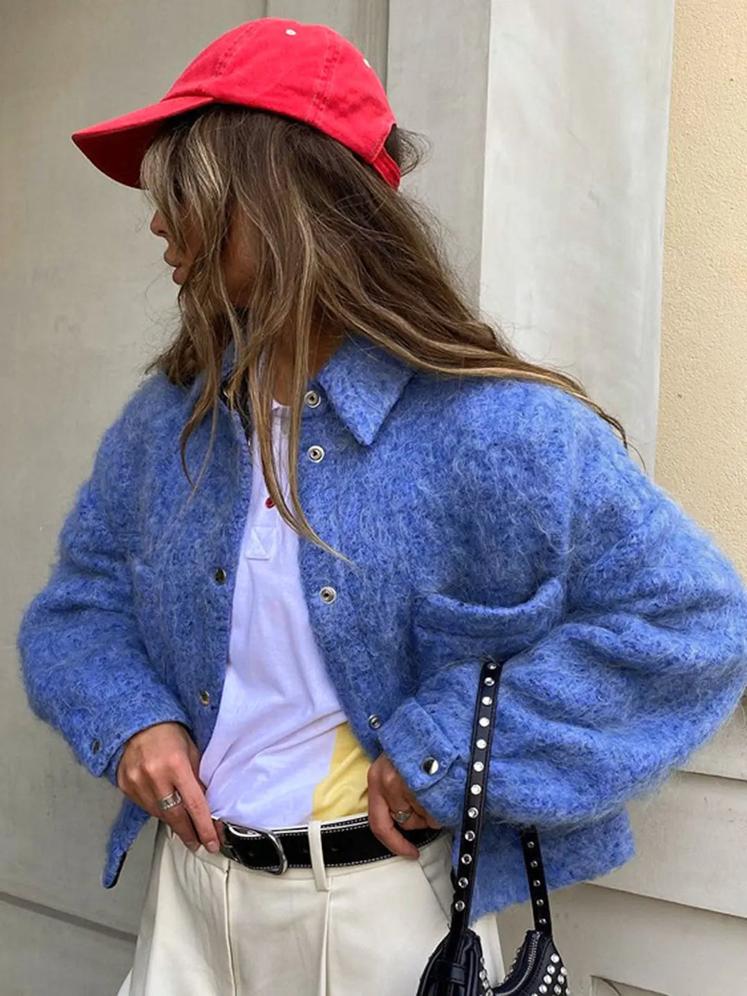 EB | Elegante Jacke mit Knopfverschluss