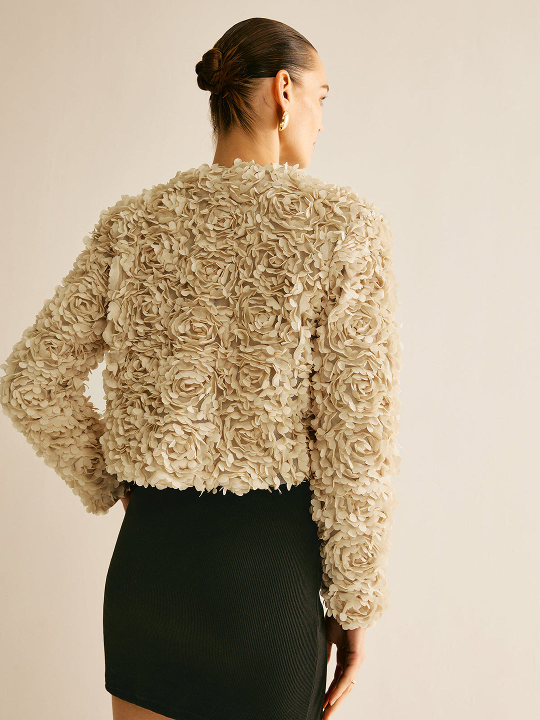 EB | Rundhalsausschnitt Jacke