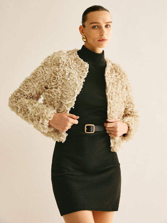 EB | Rundhalsausschnitt Jacke