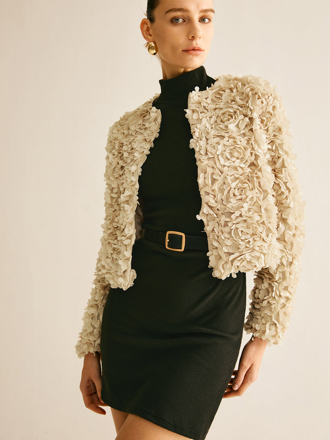 EB | Rundhalsausschnitt Jacke