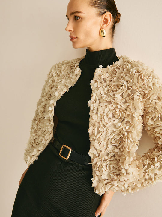 EB | Rundhalsausschnitt Jacke