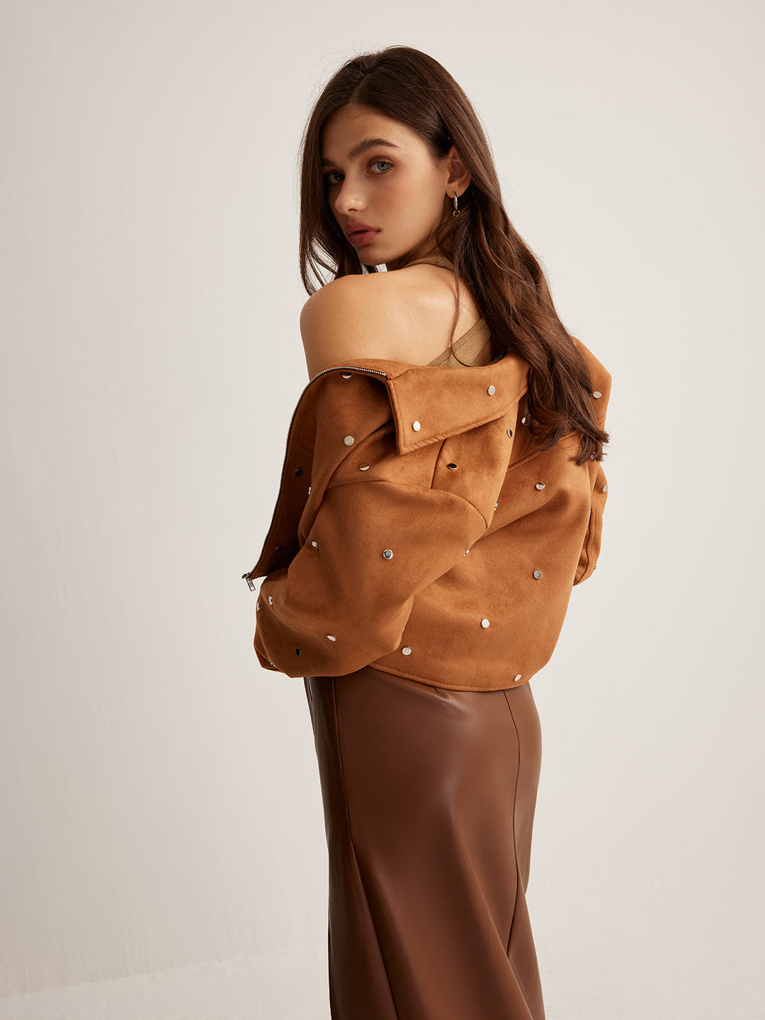 EB | Reißverschluss Crop-Jacke