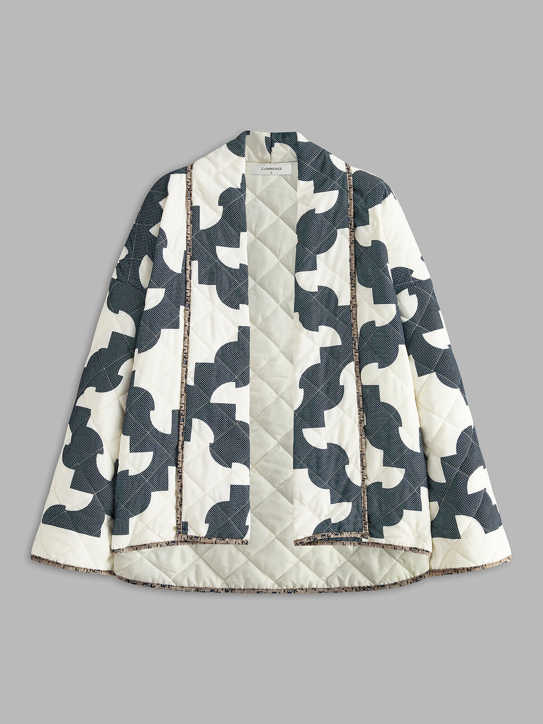 EB | Blockbedruckte Warme Jacke