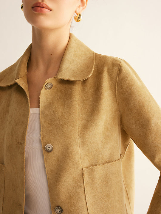 EB | Kunstleder Kurze Jacke