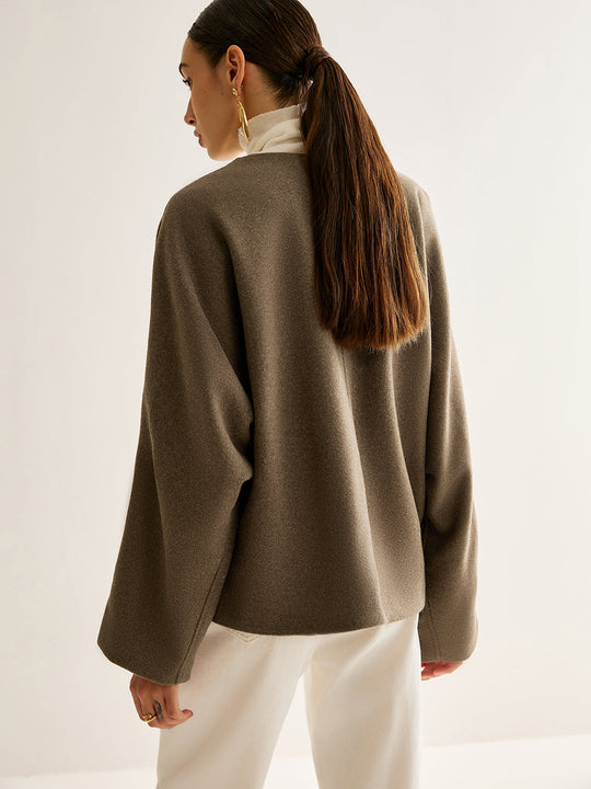 EB | Hals Lose Warme Jacke