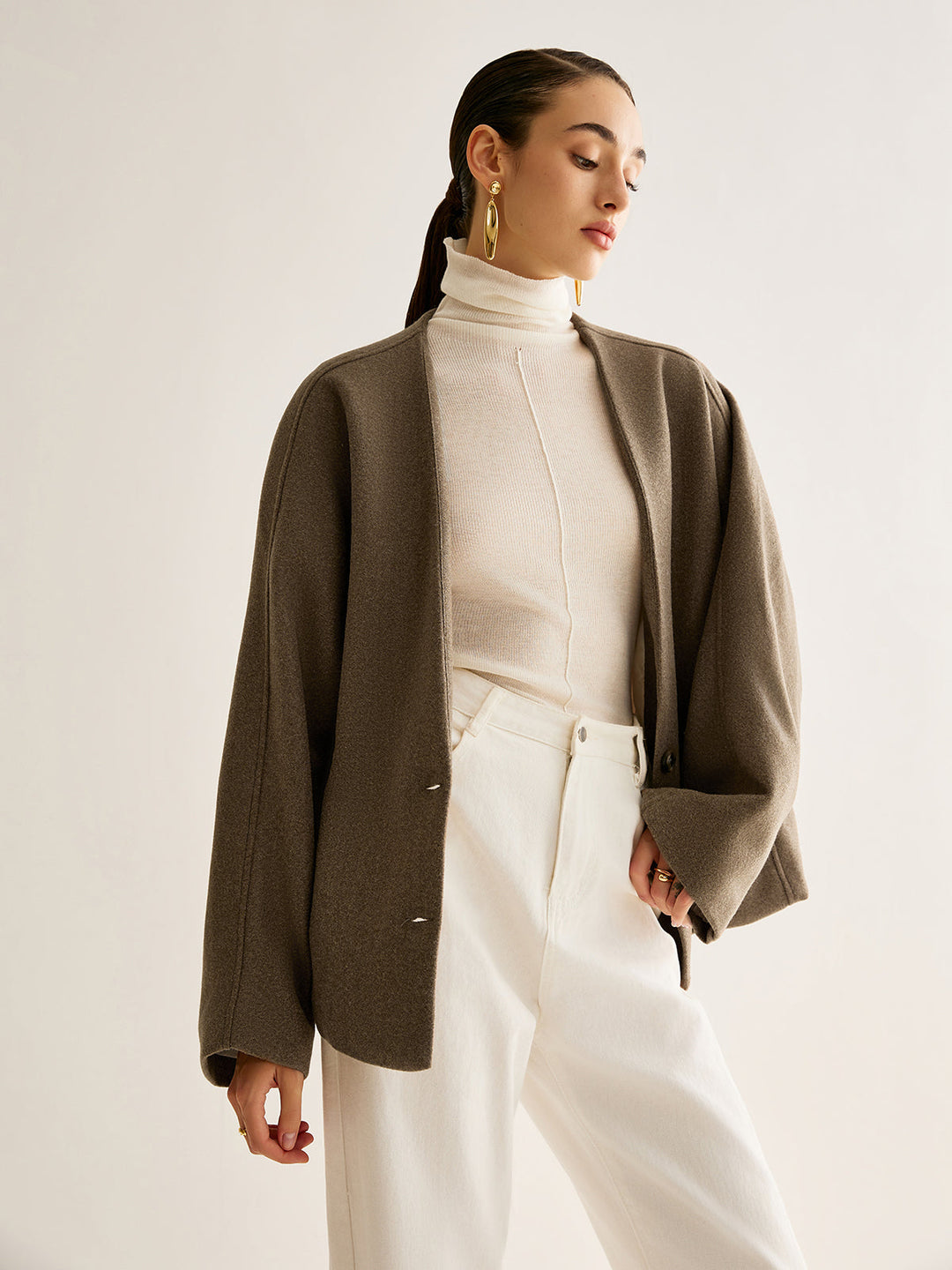 EB | Hals Lose Warme Jacke