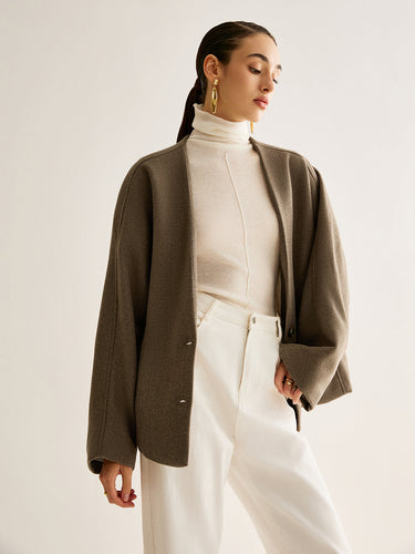 EB | Hals Lose Warme Jacke