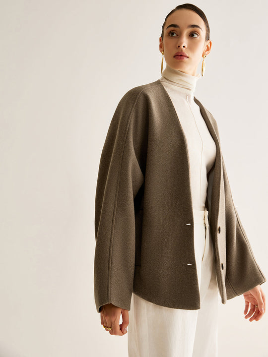 EB | Hals Lose Warme Jacke