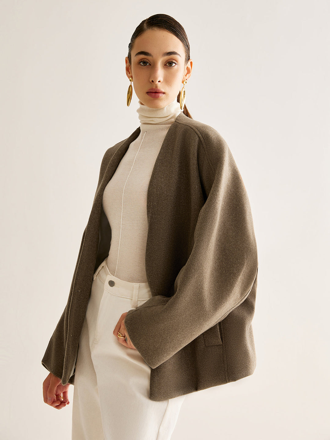 EB | Hals Lose Warme Jacke