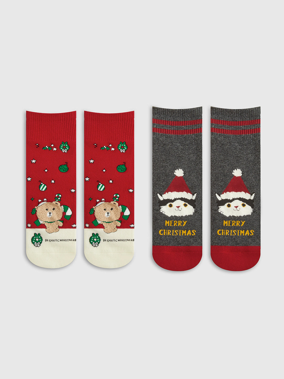 EB | Cartoon Weihnachtsgeschenkbox mit Socken