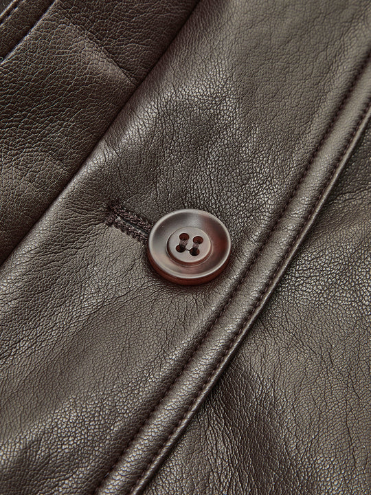 EB | PU-Leder Gurtjacke