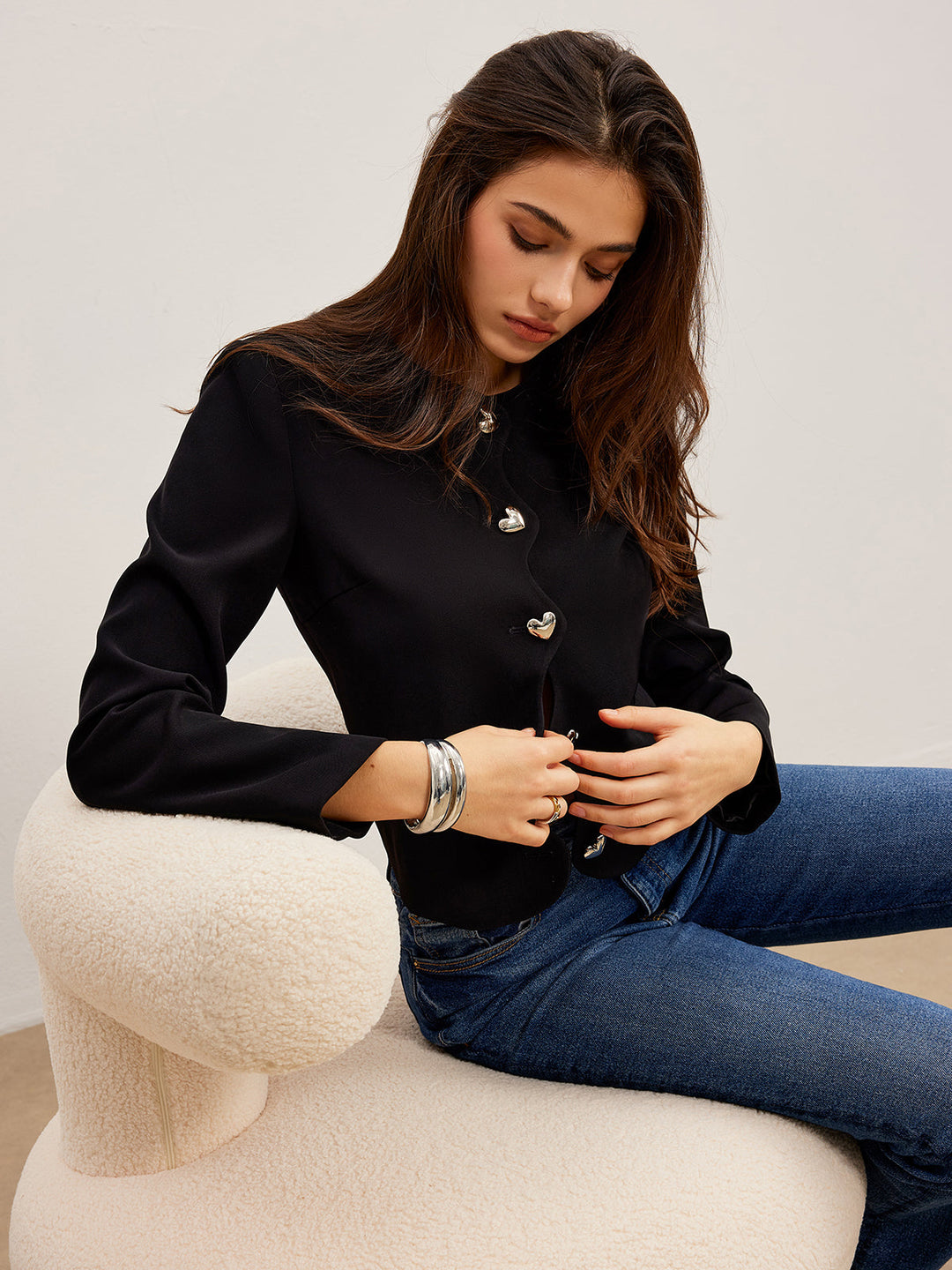 EB | Button Regular Fit Jacke
