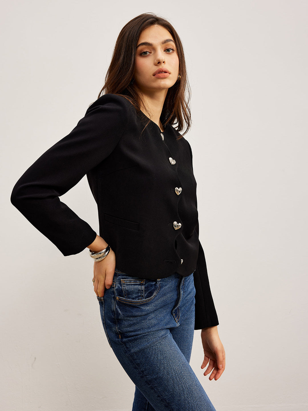 EB | Button Regular Fit Jacke