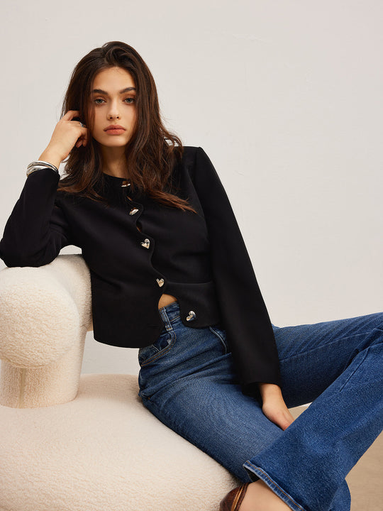 EB | Button Regular Fit Jacke