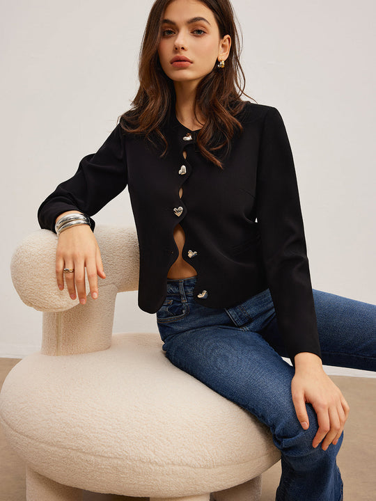 EB | Button Regular Fit Jacke