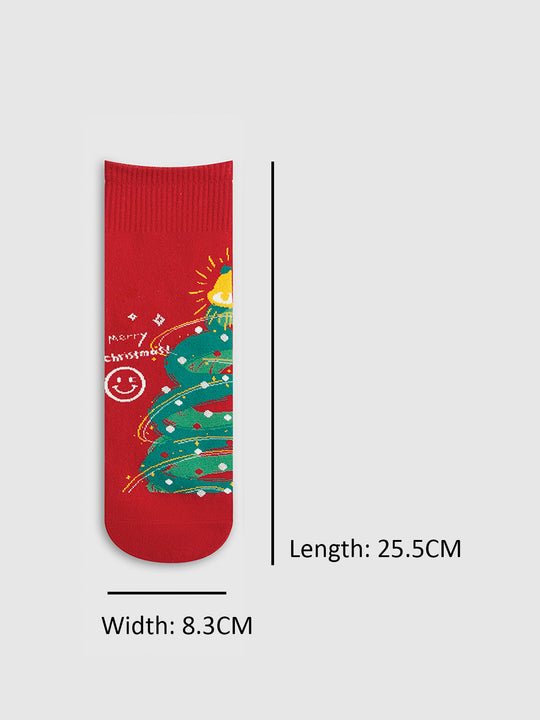 EB | Cartoon Weihnachtsgeschenkbox mit Socken