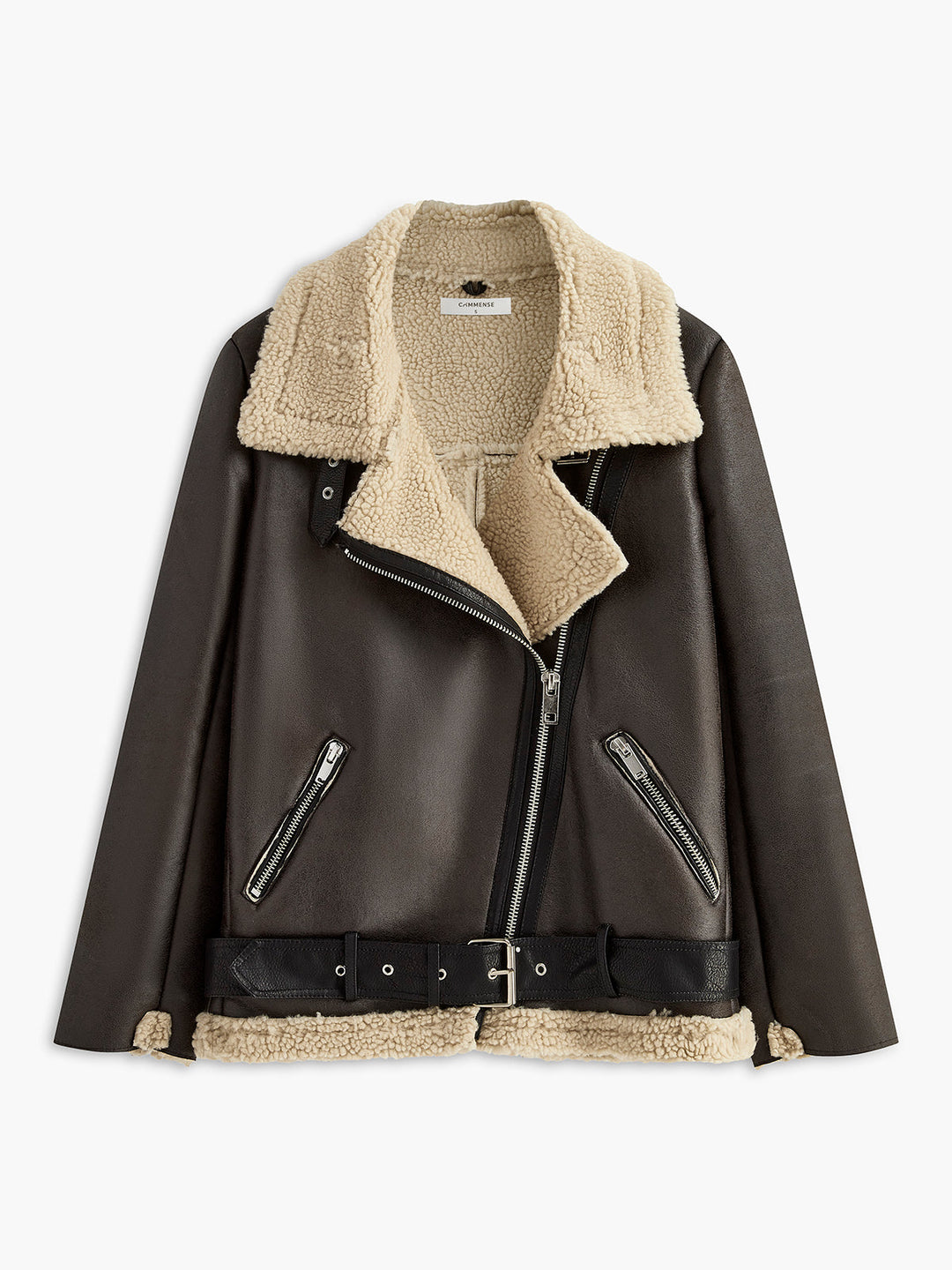 EB | Gürtelige weiche Fleecejacke