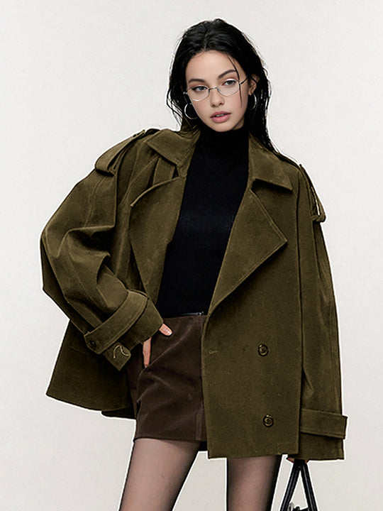 EB | Lockere Wildlederjacke