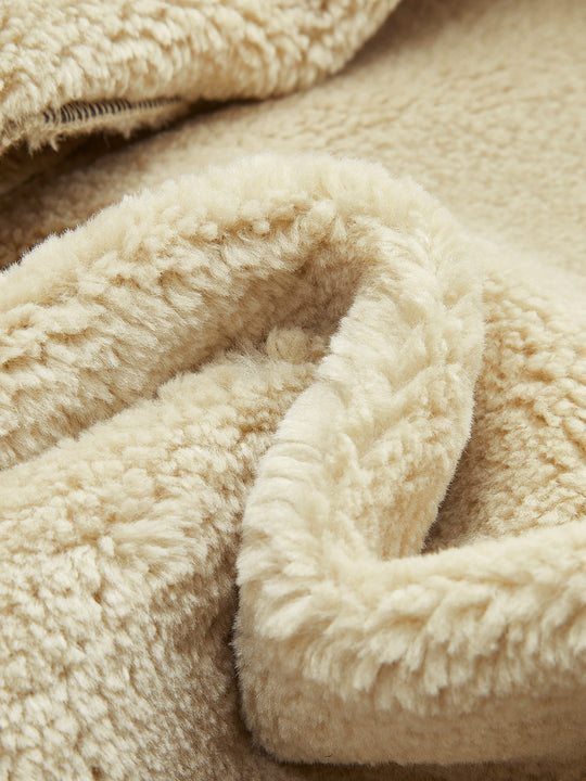 EB | Blessed Sherpa gefütterte Lammfell Flugjacke