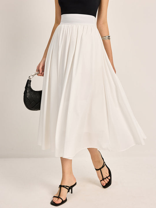 EB | Eleganter A-Linien Plissee Rock