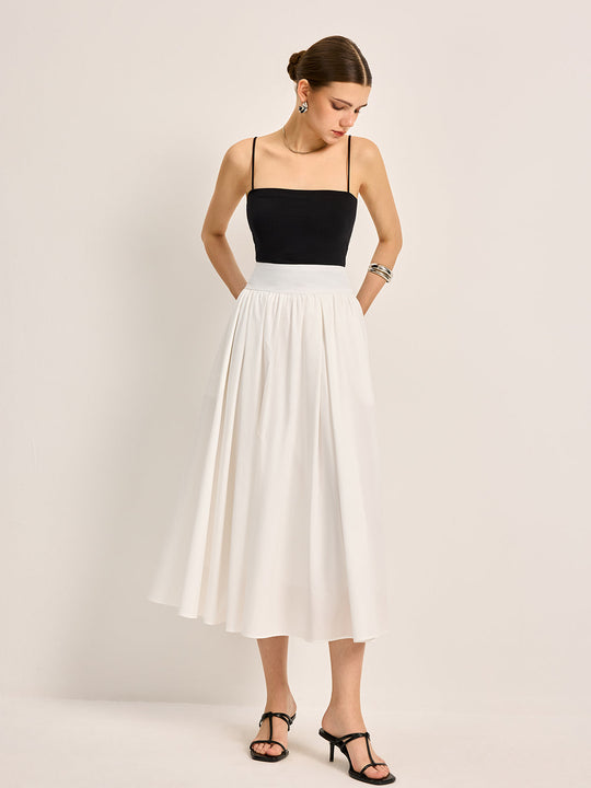 EB | Eleganter A-Linien Plissee Rock