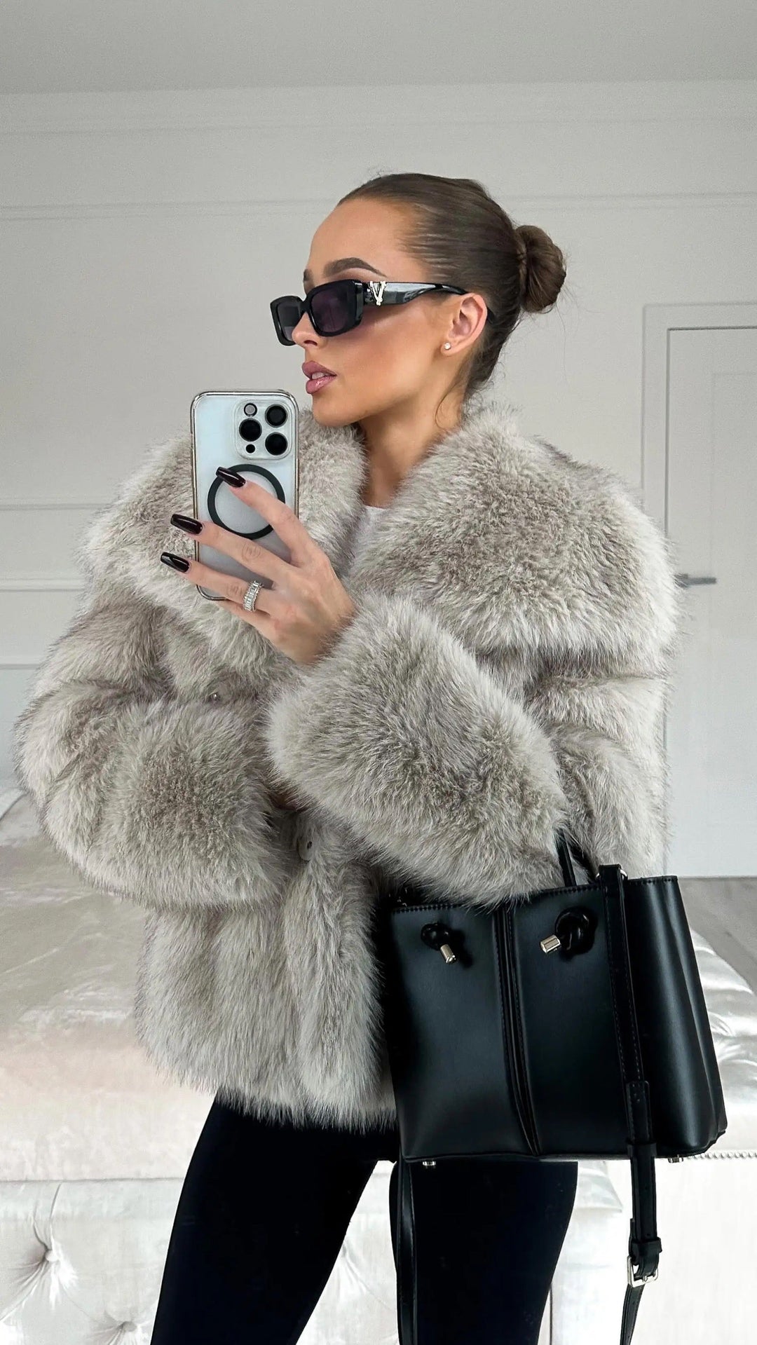 EB | Pelsjacke für Modische Damen