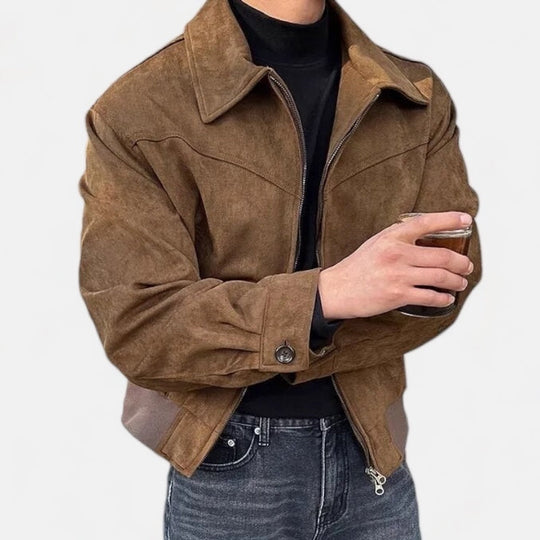 EB - Stilvolle Vintage Casualherbstjacke für Herren