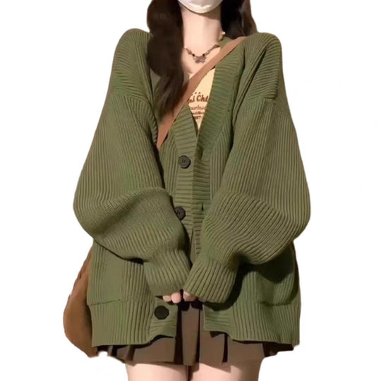 EB | Damen Freizeit Baumwoll Strickjacke