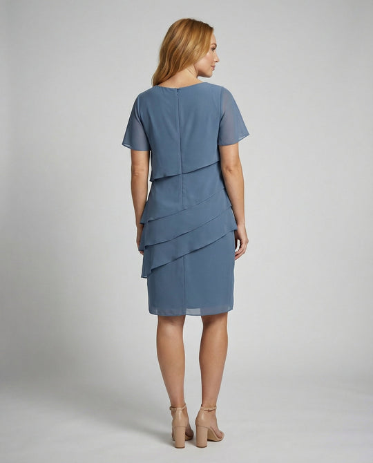 Schlankmachendes Elegantes Kleid | EB